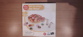 Set de pizza de madera Playtive, con imanes