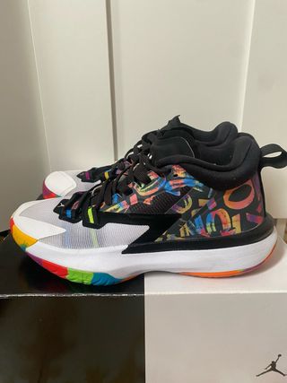 Jordan Zion Multicolor Blanco