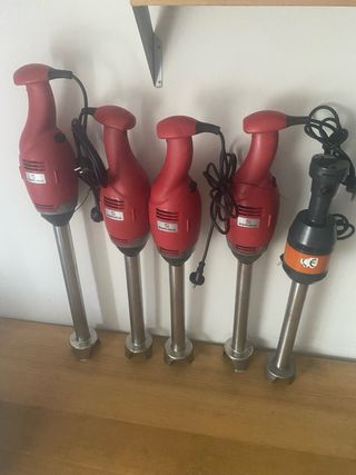 Batidoras Sammic Rojas 140€ cada una narnja 130€