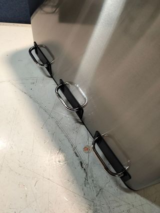 Cubo de Basura 3 x 18 L Acero con Pedal y Tapas Suaves SONGMICS LTB54NL