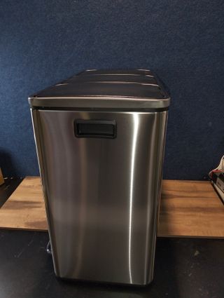 Cubo de Basura 3 x 18 L Acero con Pedal y Tapas Suaves SONGMICS LTB54NL