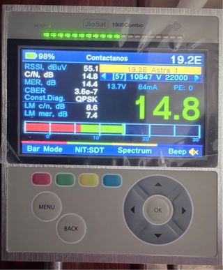 Medidor Campo Combo TDT + SAT + C