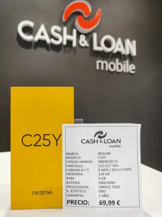 Realme C25Y 128GB Gris