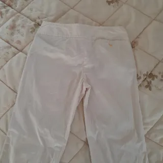 Pantaloni Sisley bianchi tg 40