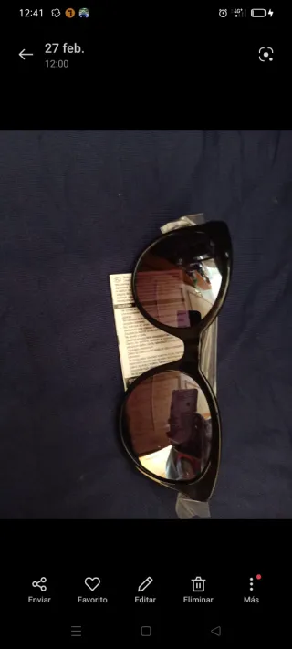 Gafas de sol mujer negras