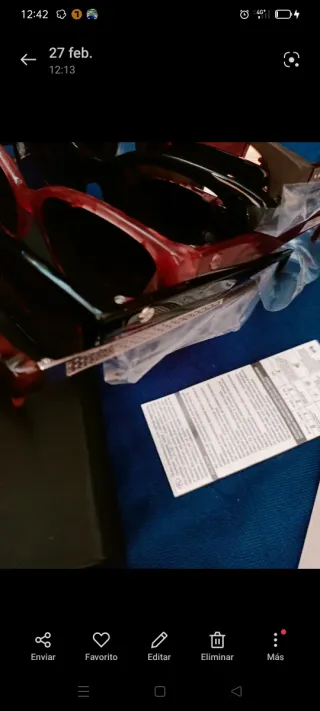 Gafas de sol mujer negras