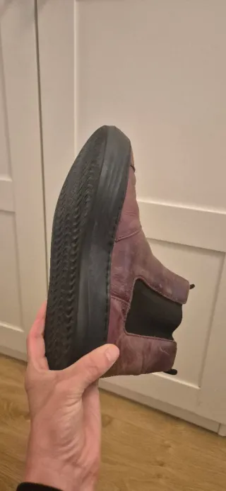 Botines Fly London piel caoba