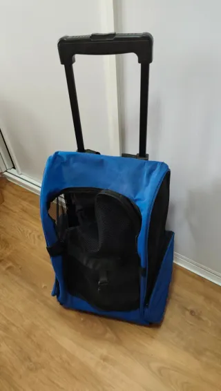 Carrito-Mochila para Mascotas