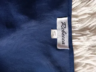 Camisón lencero azul marino