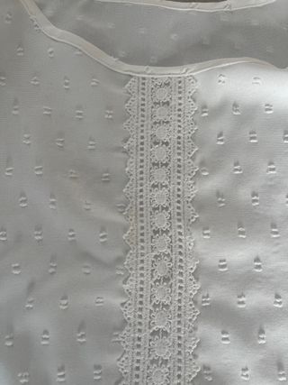 Blusa blanca manga larga