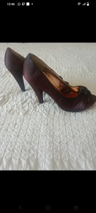Zapatos tacón Cristina Ramírez Talla 37