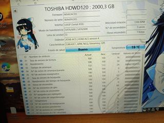 TOSHIBA P300 Disco duro interno 2 TB – 3,5" (pulgadas) – Disco duro SATA (HDD) – 7200 RPM – 6 GB/s – Para juegos, ordenadores, equipos de escritorio, estaciones de trabajo y más