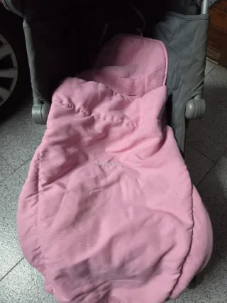 Saco de silla Maclaren rosa