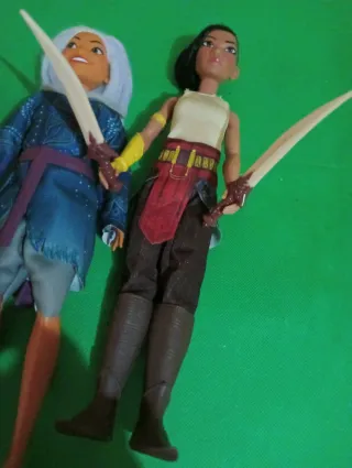 3 bambole Disney Raya e l'Ultimo Drago
