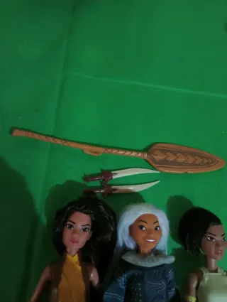 3 bambole Disney Raya e l'Ultimo Drago