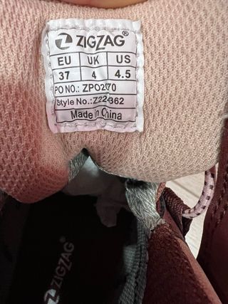 Botas Trekking Zigzag Waterproof Talla 37