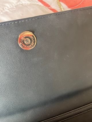 Borsetta Love Moschino nera con borchie