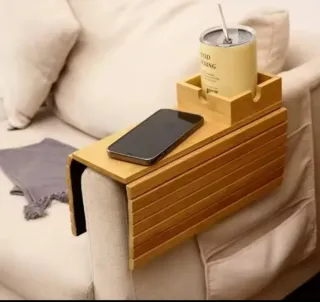 Bandeja Sofá Bambú Reposabrazos