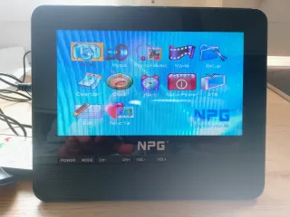 Mini TV TDT Portátil NPG 7