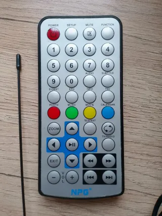 Mini TV TDT Portátil NPG 7