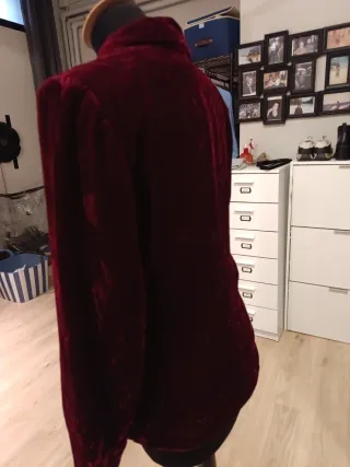 Chaqueta Terciopelo Roja
