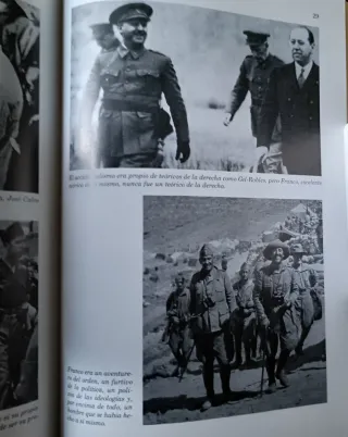 Lote 3 libros Guerra Civil y Franco.