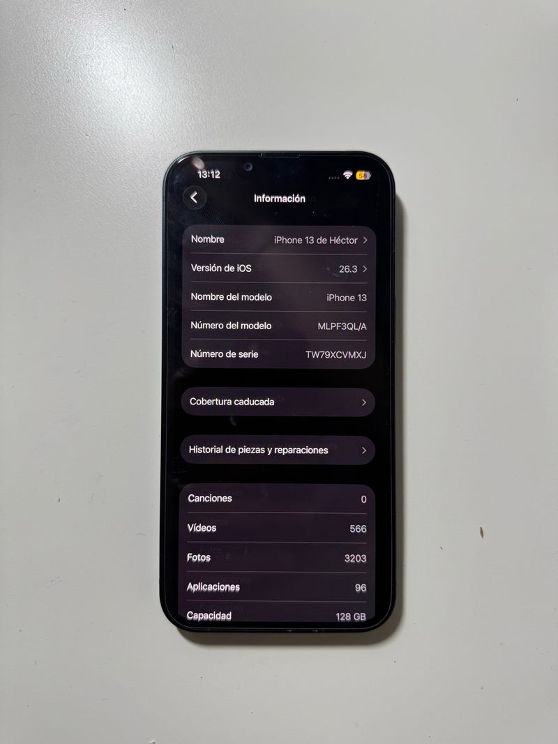 iPhone 13 128GB Azul midnight afbeelding 4