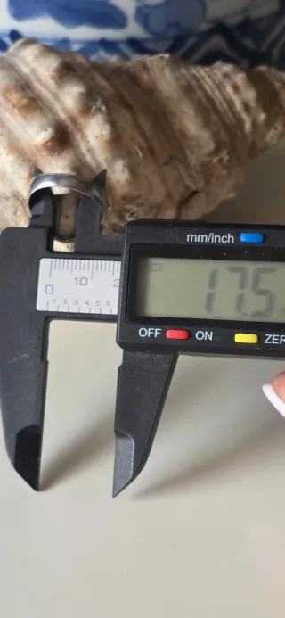 Anillo sello años 50 grabado a buril