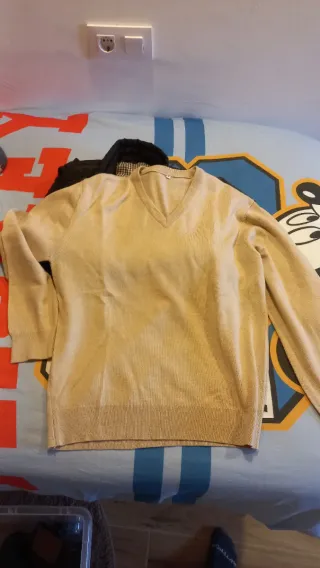 Chaleco y jersey hombre