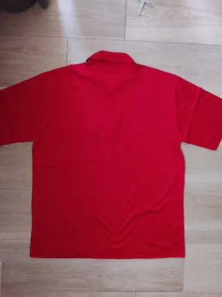 Bellissima Vintage Polo Nino Marini Rosso Tg XXL