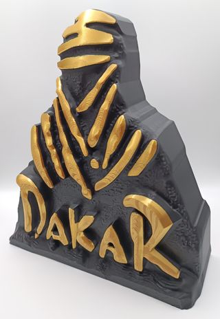 Trofeo Parigi Dakar 25 CM Home Deco Coppa Rally 3D