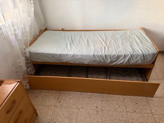 Cama nido de madera