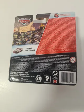Lote 3 coches Disney Pixar Cars copa pistón