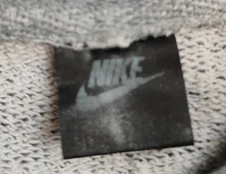 Felpa Nike donna grigia con zip