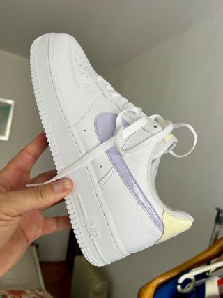 Nike Air Force 1 '07 Mujer Blanco/Morado