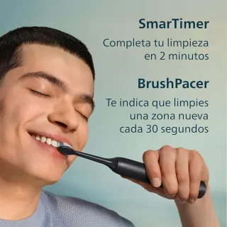 Cepillo Eléctrico Philips Sonicare 3100 Negro/Rosa