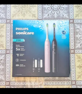 Cepillo Eléctrico Philips Sonicare 3100 Negro/Rosa