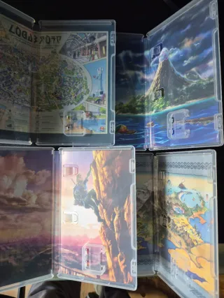 Carátulas Originales Zelda y Pokemon Switch