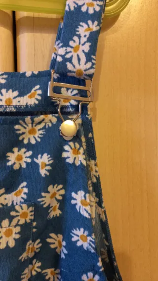 Vestido Peto SHEIN Flores