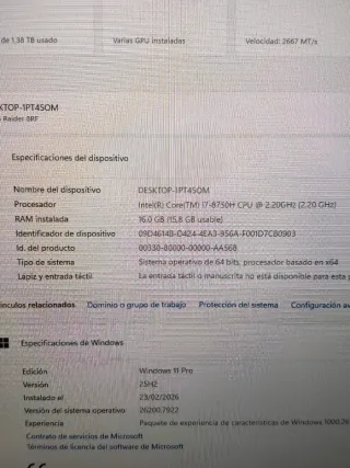 Portátil GAMER MSI GE75 RAIDER