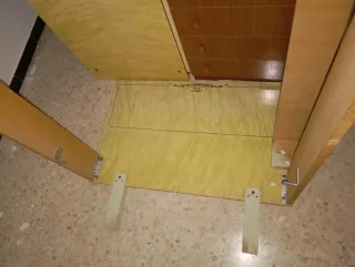 Mueble tocador vintage madera