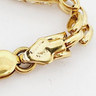 Pulsera Oro 18k y Circonitas