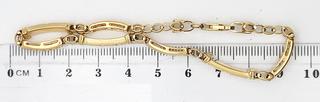 Pulsera Oro 18k y Circonitas