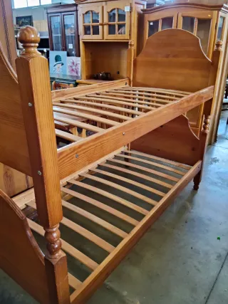 Litera de madera