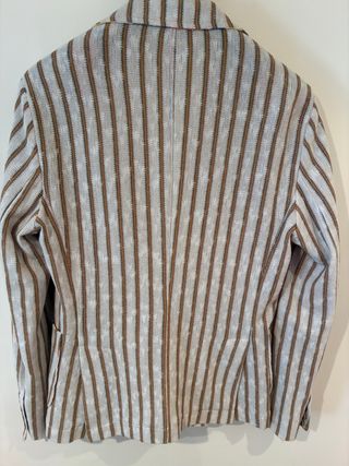 Blazer Bob Rayas Beige y Marrón