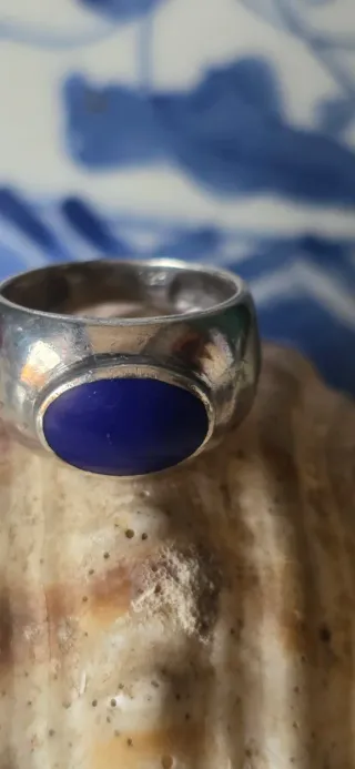 Anillo plata años 60 vintage