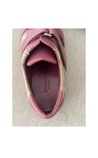 Deportivas Gucci Beige y Rosa