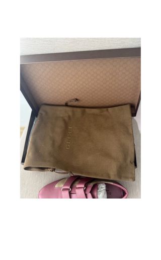 Deportivas Gucci Beige y Rosa