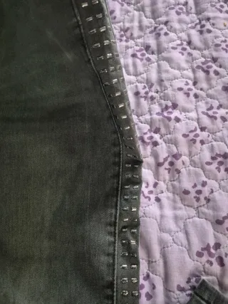 Pantalón vaquero gris Morgan