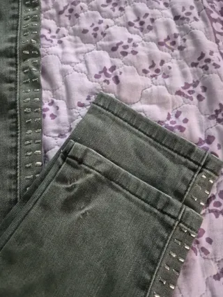 Pantalón vaquero gris Morgan